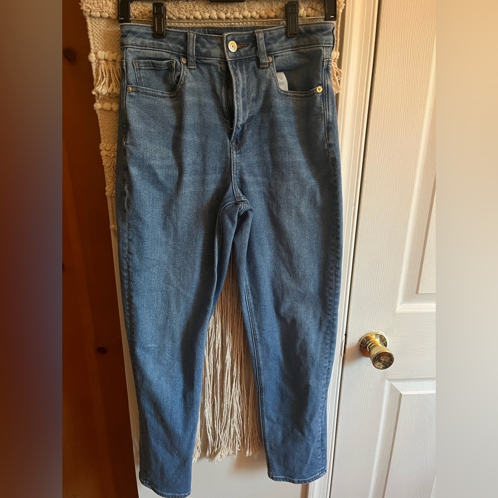 American Eagle stretch mom jeans